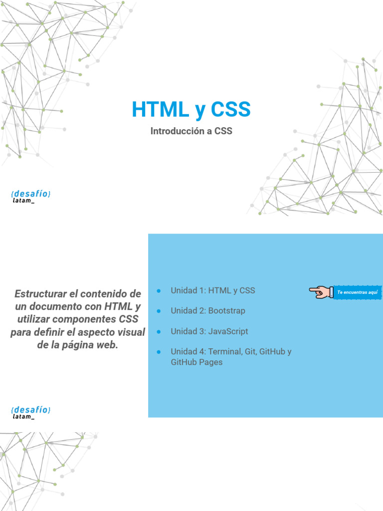 Introducción a HTML y CSS Básico | PDF | Diseño web | Formatos de ...