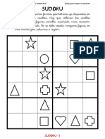 Sudokus Figuras Geometric As 6x6-3