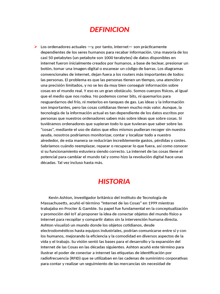 Nuevo Documento de Microsoft Word | PDF | Internet de las Cosas ...
