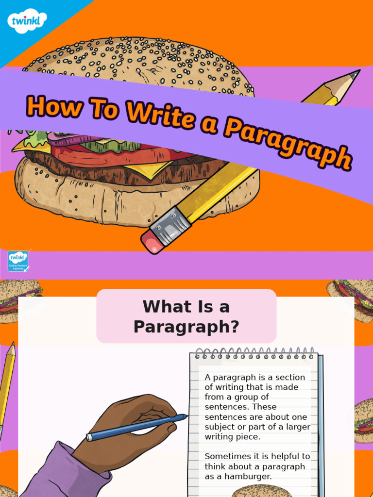 How to Write a Paragraph for Kids | PDF | Paragraph