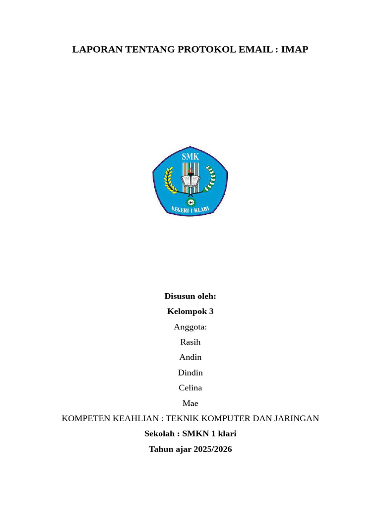 Panduan Lengkap Protokol IMAP Email | PDF