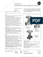 Globe Control Valve Technical Specifications