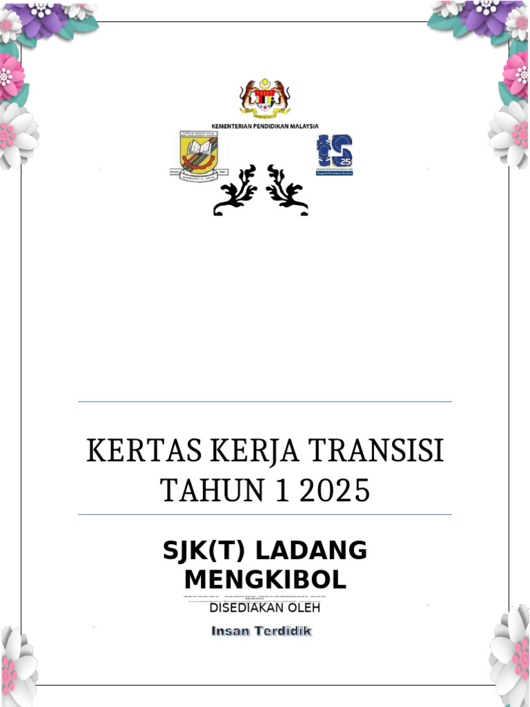 Kertas Kerja Program Transisi Tahun 1 | PDF
