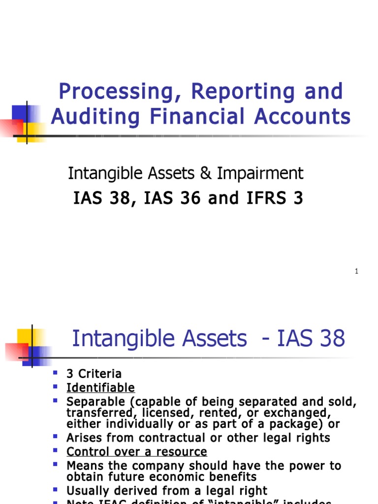 2018L2 Intangible Asset Goodwill (Accounting)