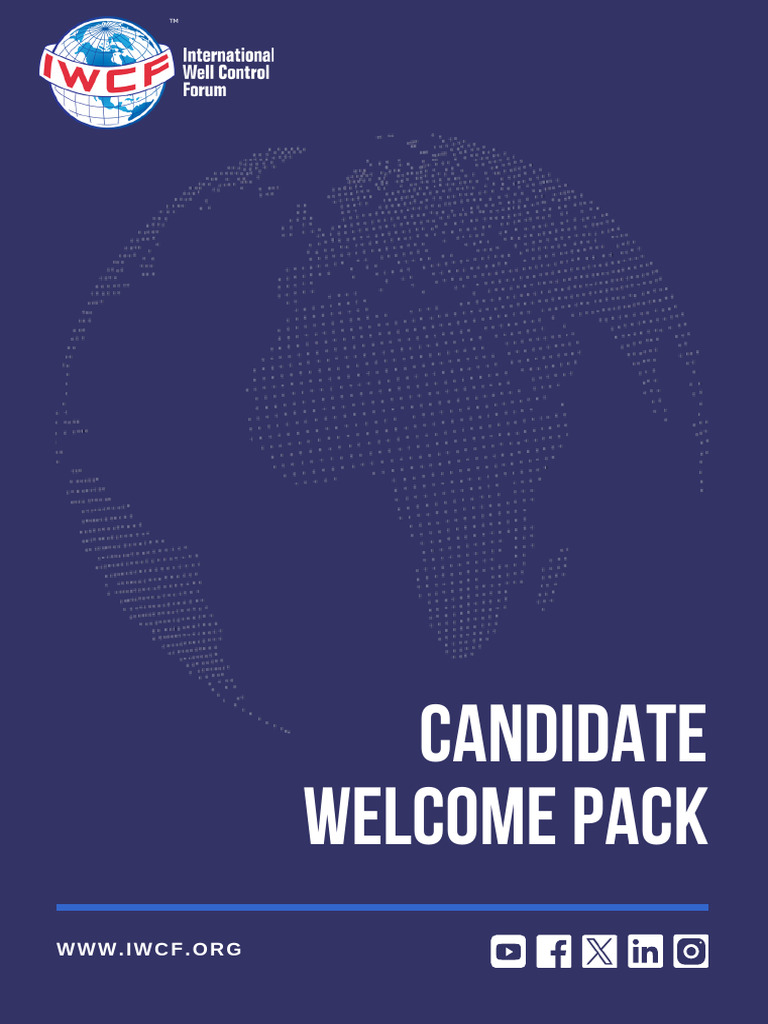 IWCF Candidate Welcome Guide | PDF | Educational Technology