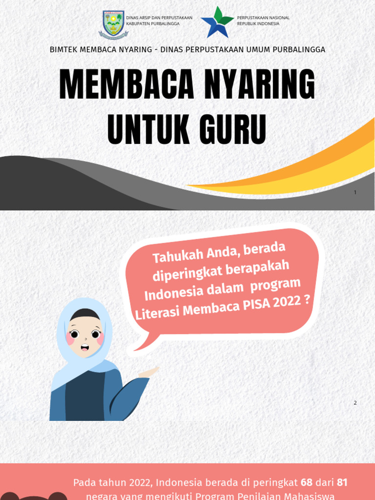 Bimtek Membaca Nyaring untuk Guru | PDF