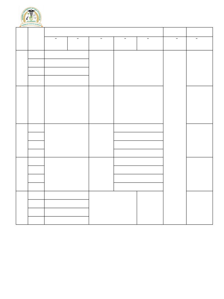 Updated 2nd Semester 100l Teaching Time-Table 2024 2025 | PDF | Social ...