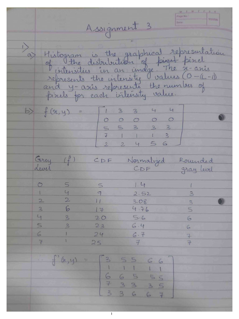 Assignment 3 DIP | PDF