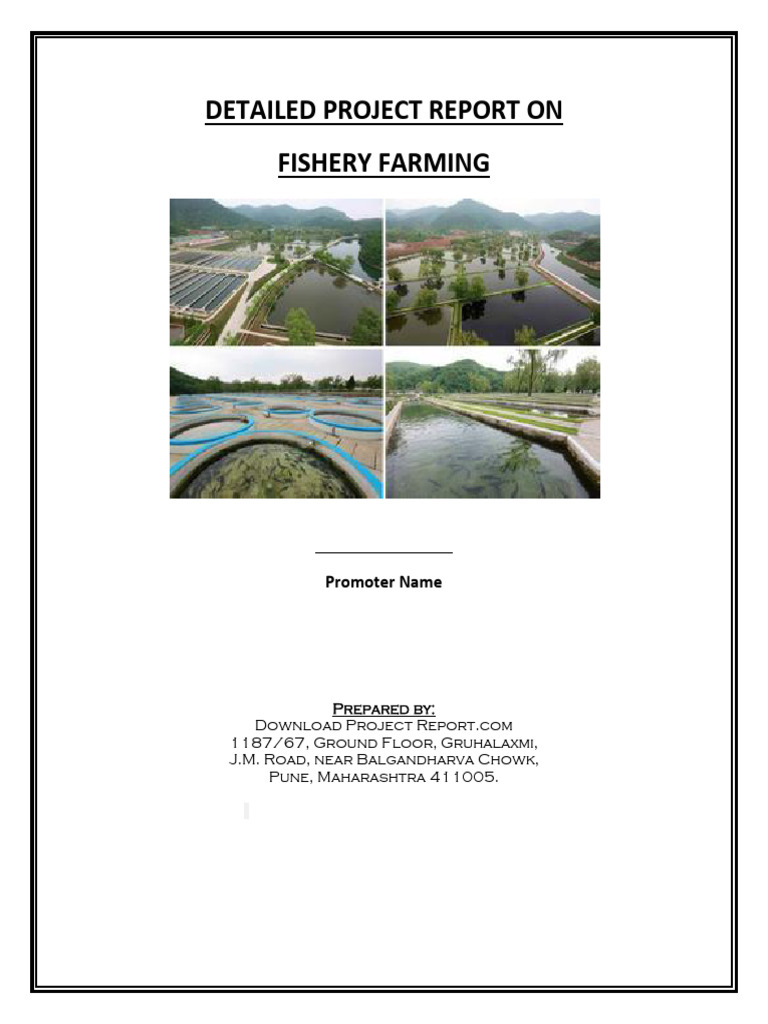 Comprehensive Fishery Farming Report | PDF | Soil | Pond