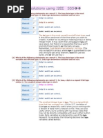 Enterprise Solutions Using J2EE