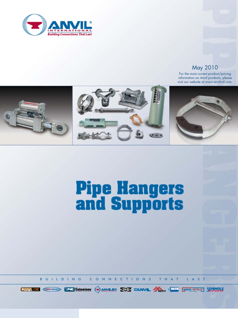 Anvil Pipe Hangers and Supports May 2010 PDF Pipe (Fluid Conveyance) Steel