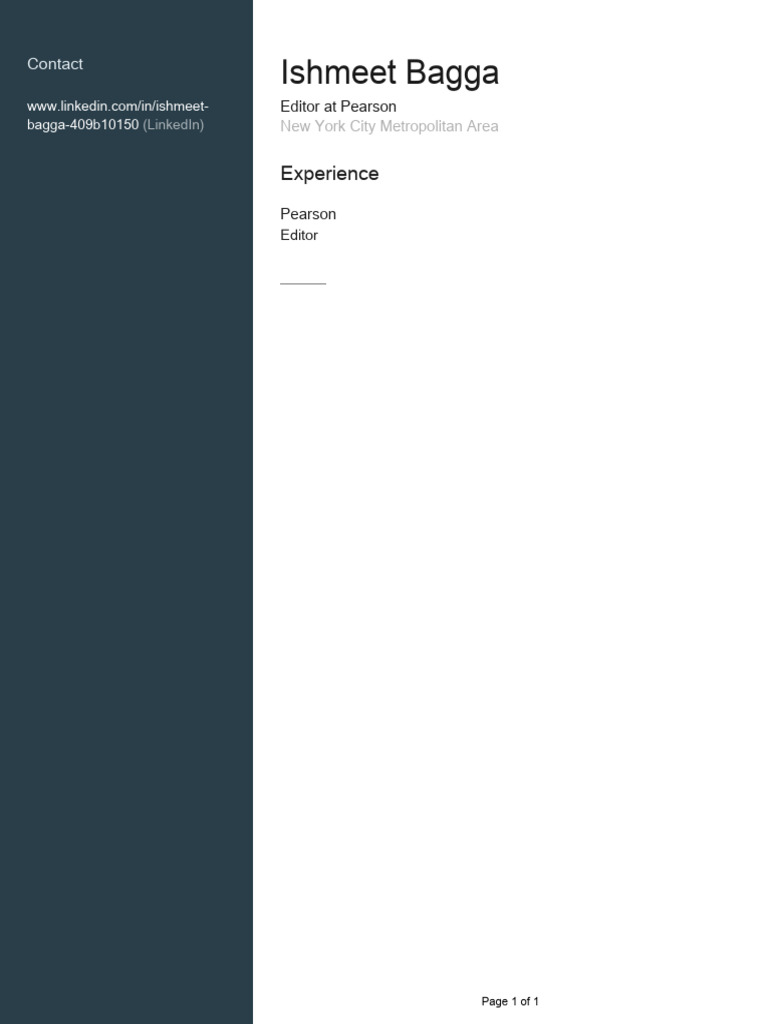 Profile | PDF