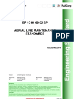 Aerial Line Maintenance Standards