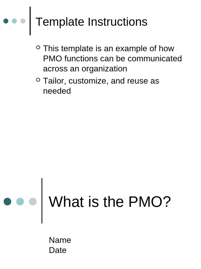 PMO Functions and Organizational Structure | PDF | Business