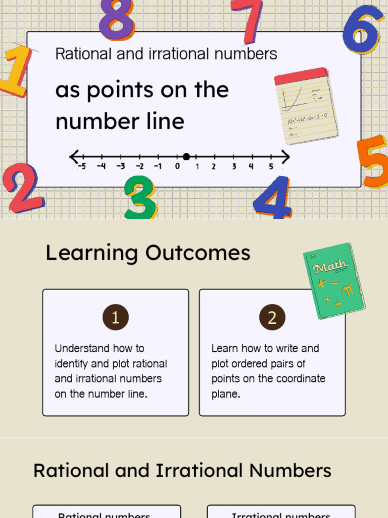 Rational and Irrational Numbers | PDF | Cartesian Coordinate System ...