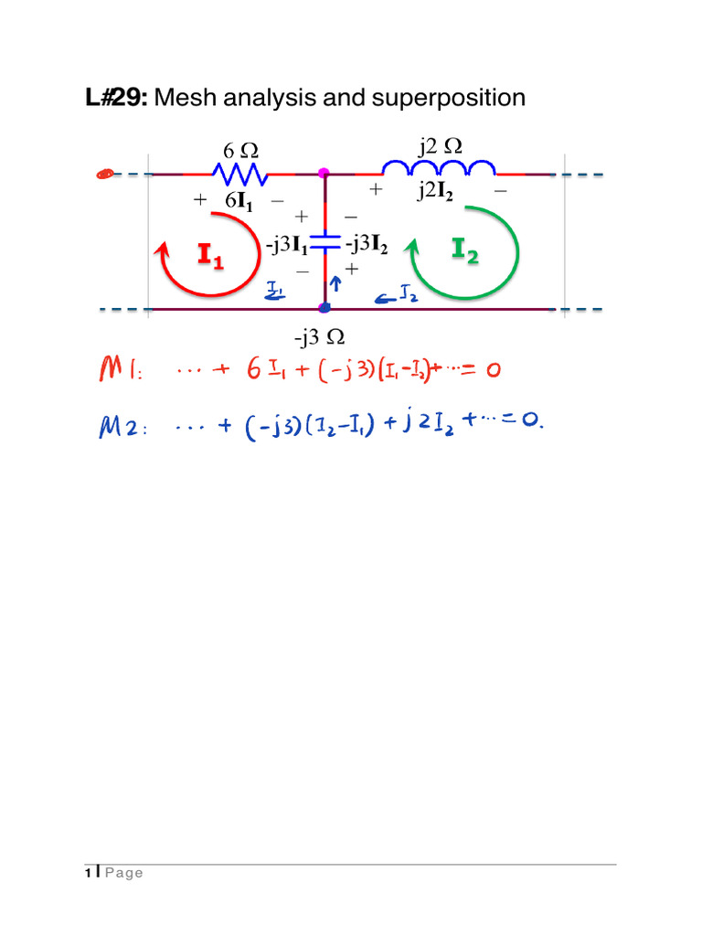 29 10.3-10.4 Mesh & Superposition | PDF