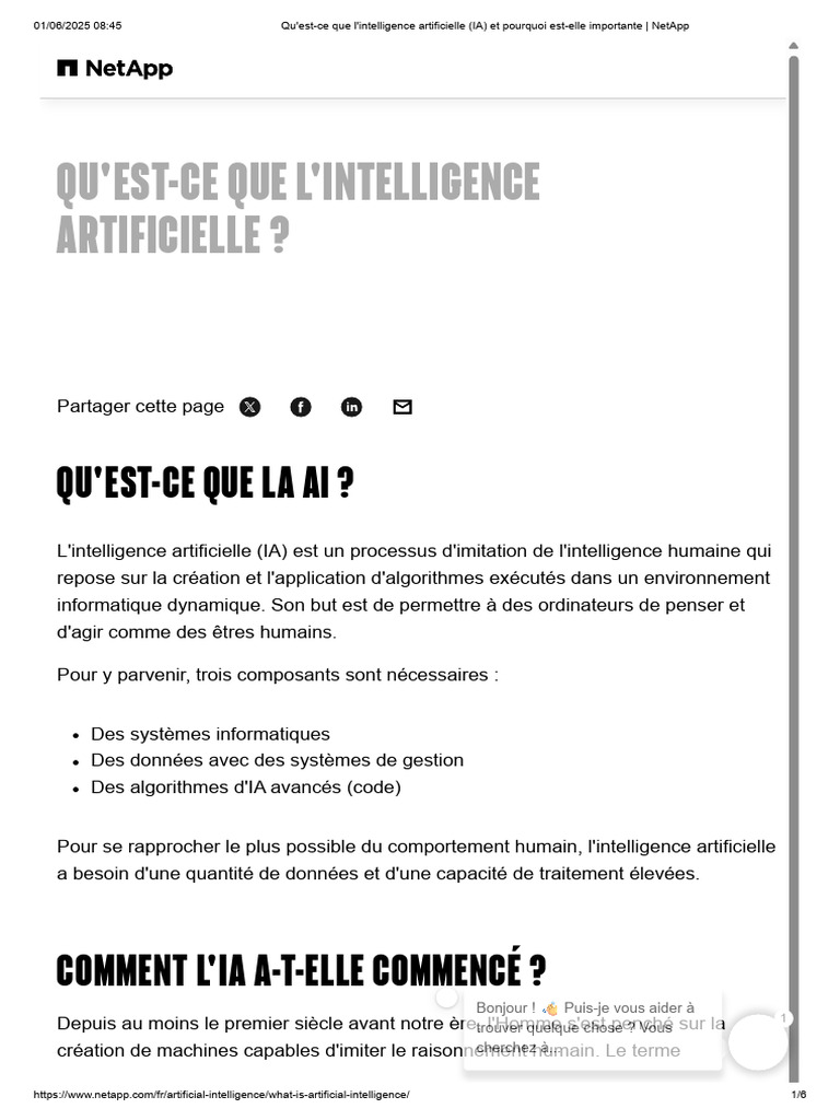 Comprendre l'intelligence artificielle | PDF | Intelligence ...