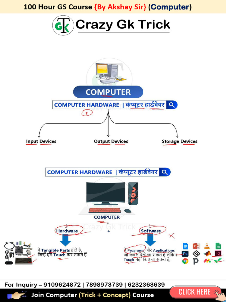 Lecture 4.1 - Computer Hardware (Input Device) | PDF | Office Equipment ...