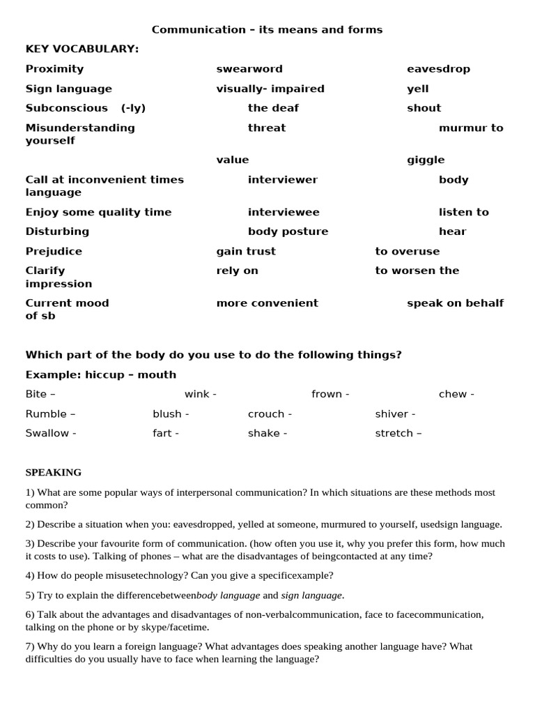 Communication and Its Forms | PDF | Human Communication | Communication