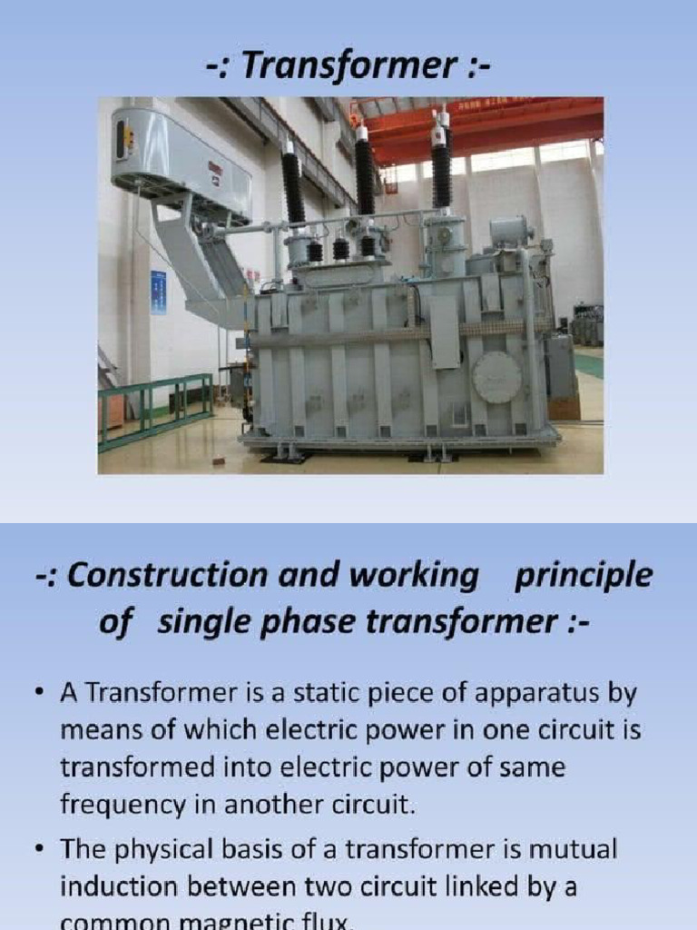 Transformers | PDF