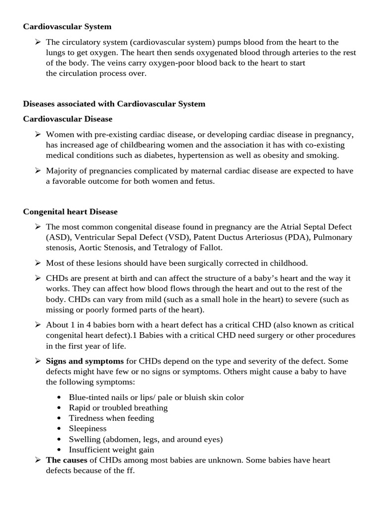CARDIOVASCULAR DISEASES gr.3 Report | PDF | Congenital Heart Defect | Heart