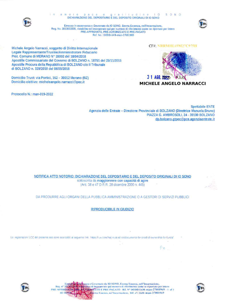 Man-019-2022 - 02 - Notifica Atto Notorio - Dichiarazione Del ...