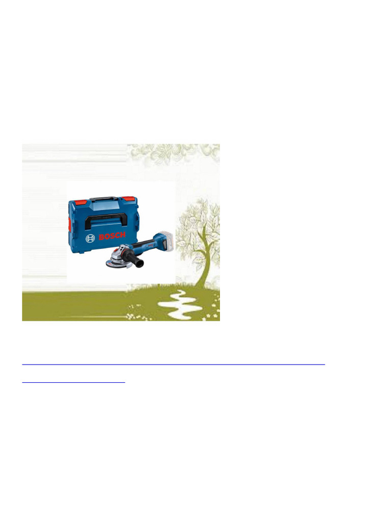 1681 Bosch Professional 18V System Akku Winkelschleifer GWS 18V-10 P ...