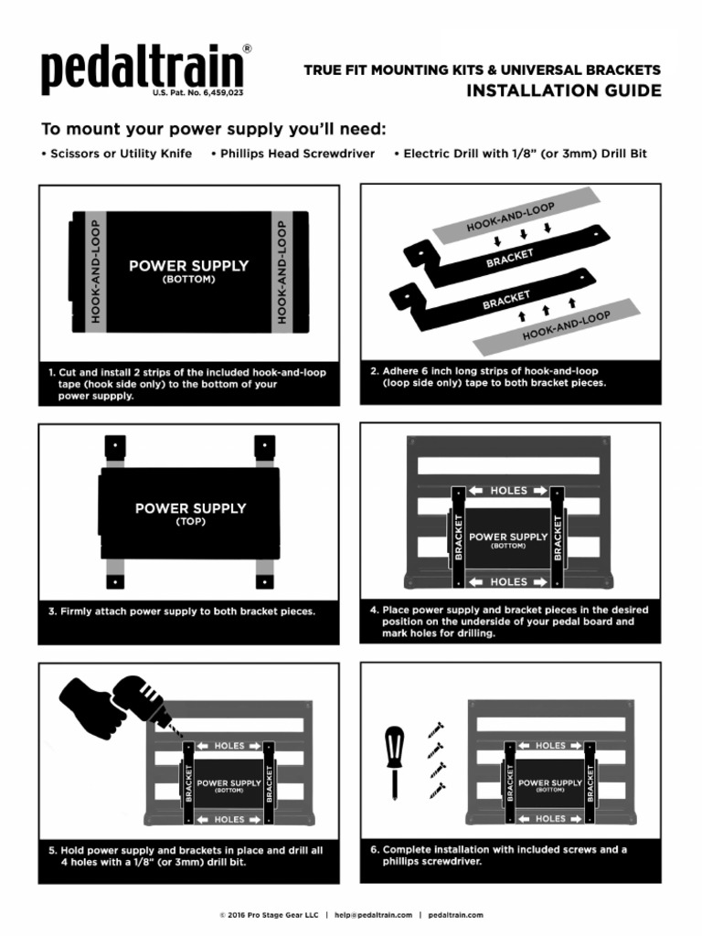 Bracket Instructions True Fit Universal | PDF