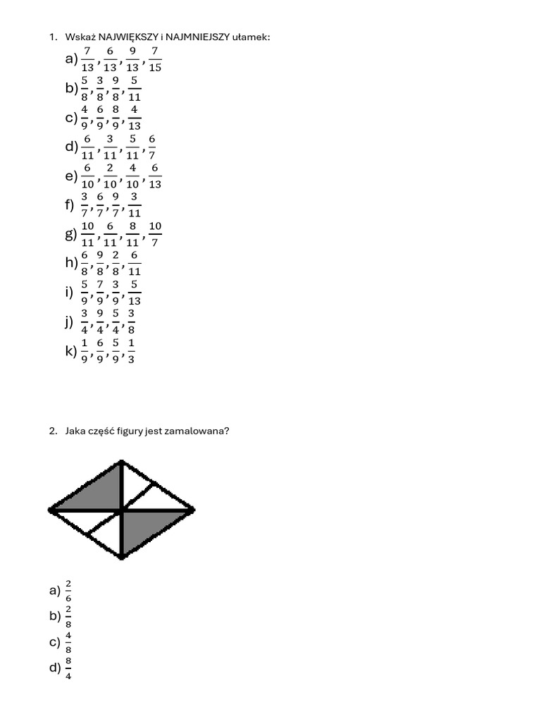 00 Zadania Matma | PDF