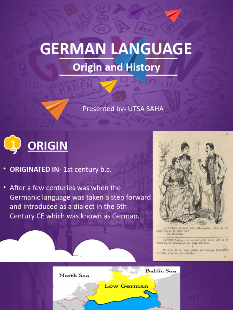 History and Origin of German Language | PDF | German Language ...