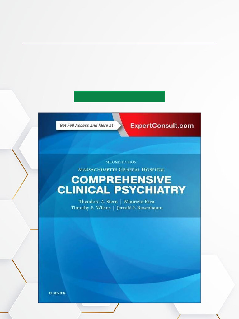Massachusetts General Hospital Psychiatry Guide | PDF | Psychiatry