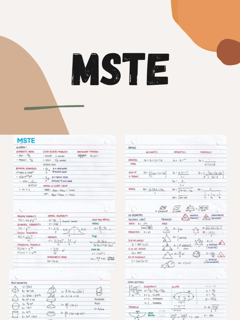 MSTE-Engr Daitol | PDF