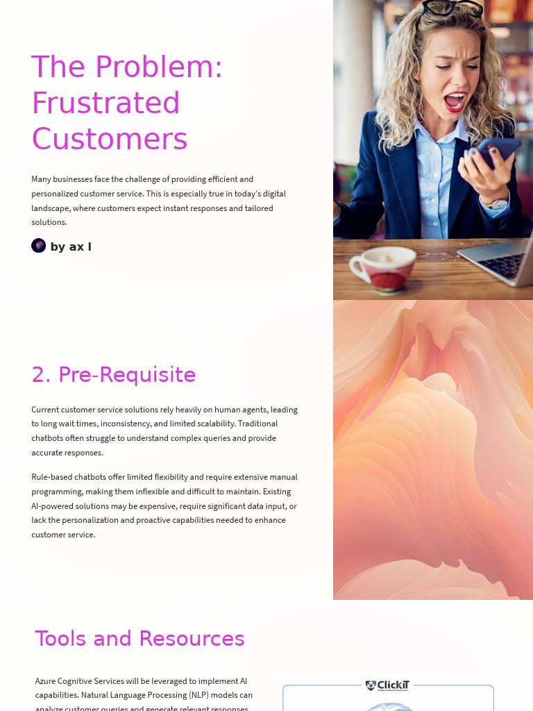 The Problem Frustrated Customers | PDF | Artificial Intelligence ...