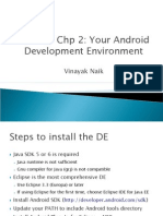 Android Dev Environment Setup