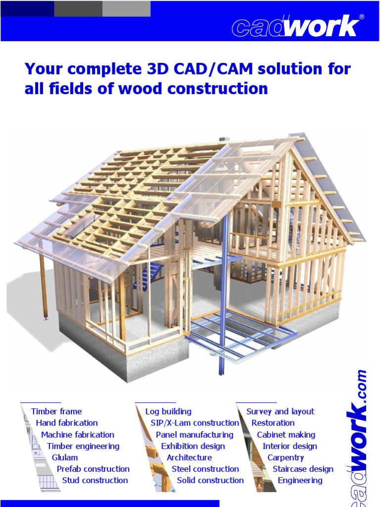 Brochure en CadWork | PDF | 3 D Modeling | Page Layout