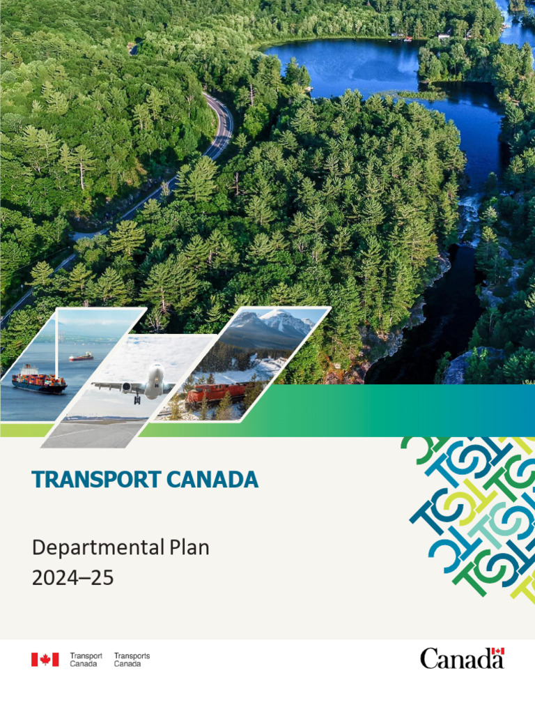 Transport Canada 2024-25 Plan Overview | PDF | Dangerous Goods | Transport