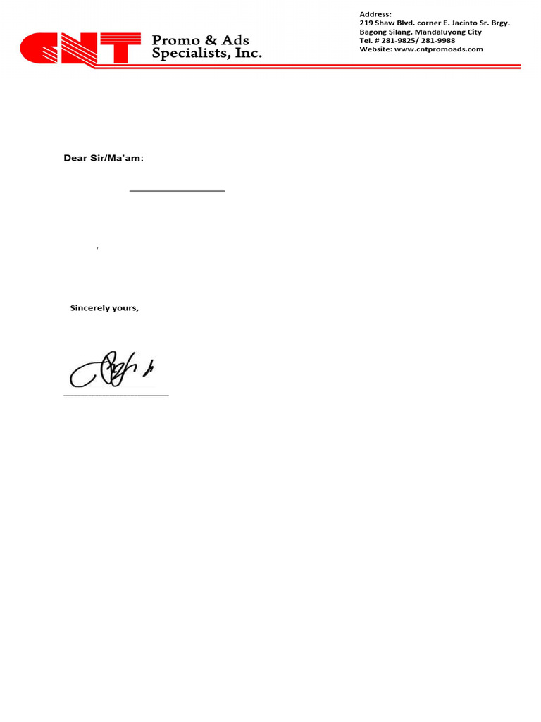 Pullout Letter MR Leolo | PDF