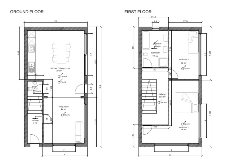 Floor Plan with Room Dimensions | PDF