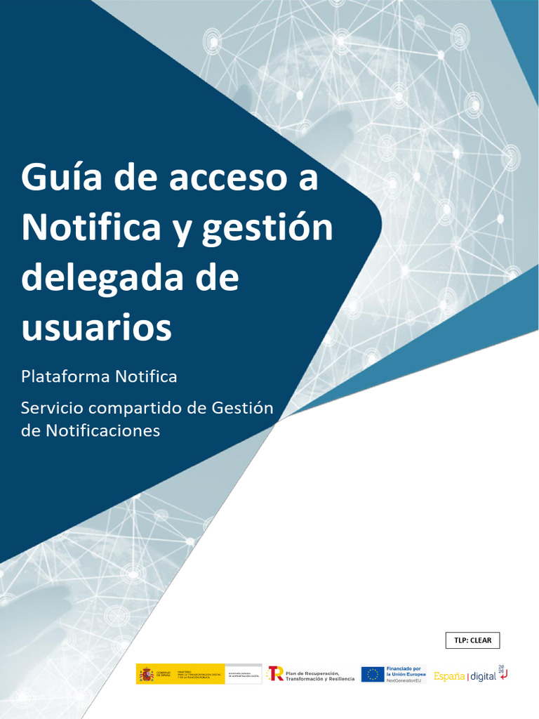 Guia de Acceso A Notifica y Gestion Delegada de Usuarios | PDF ...