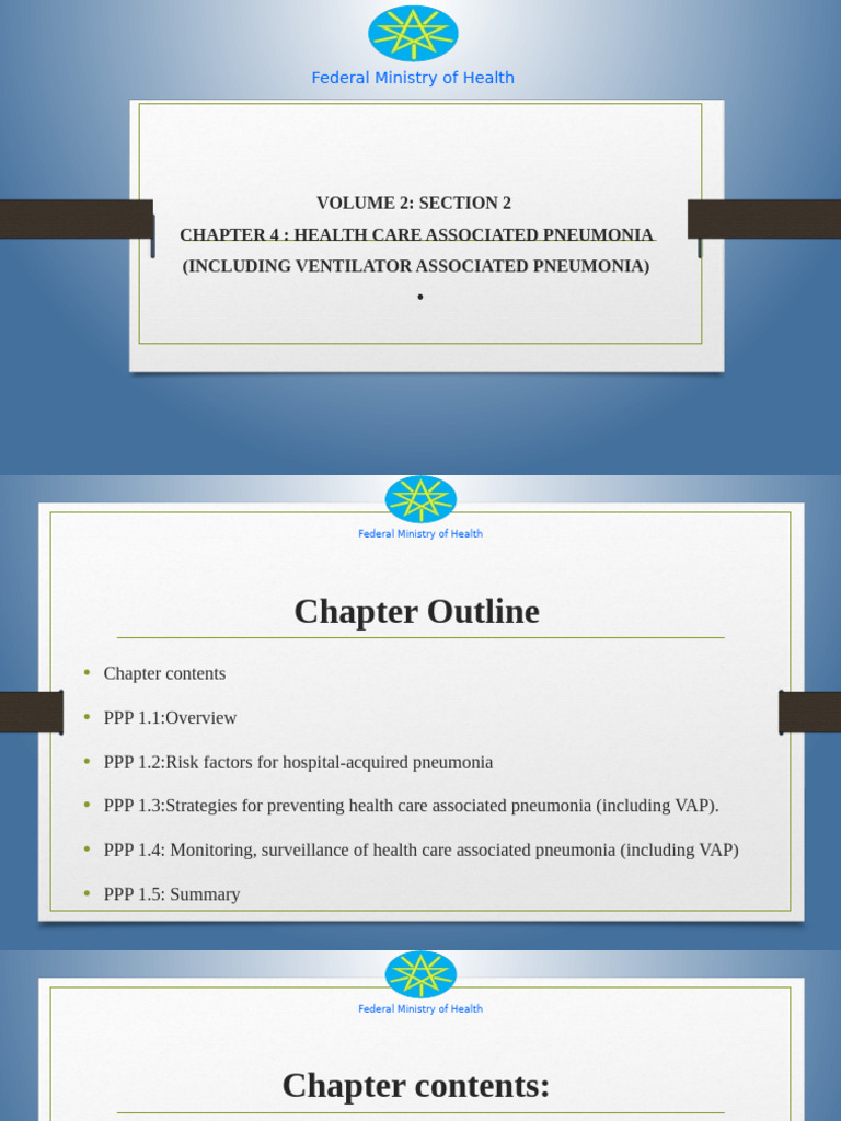 Vol 2 - Section 2 - Chapter 4 - HAP | PDF | Pneumonia | Hospital ...