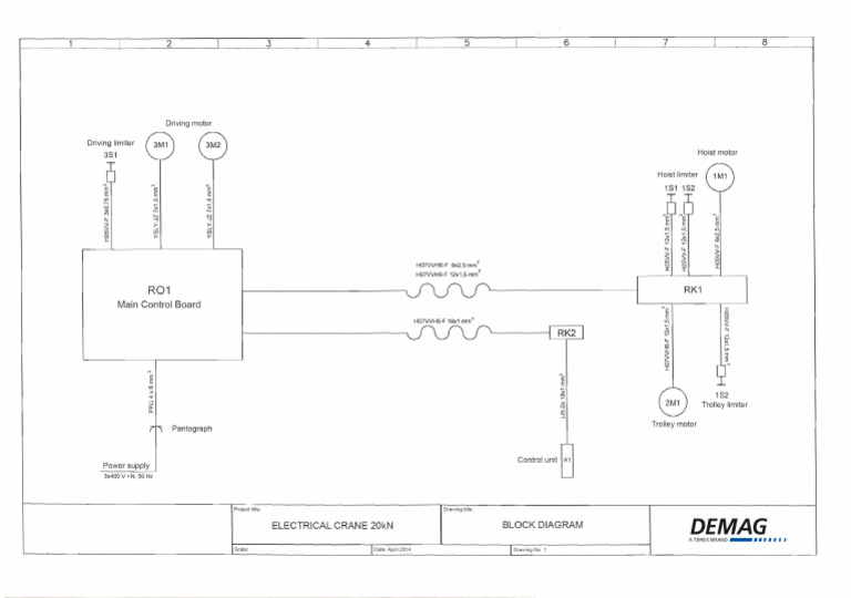 Demag Crane Wiring Schematic PDF