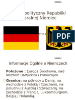 System Polityczny Republiki Federalnej Niemiec