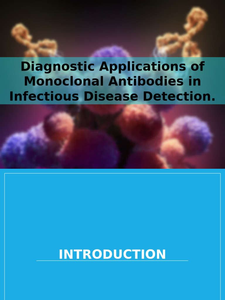 Monoclonal Antibodies in Diagnostics | PDF | Monoclonal Antibody ...