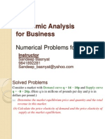 Extra Session-Numerical Problems With Calculus