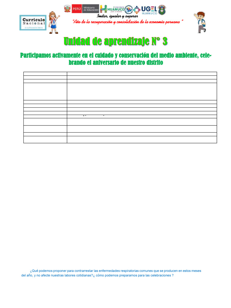 Unidad de Aprendizaje #3 - 2025-5to | PDF | Datos | Geometría