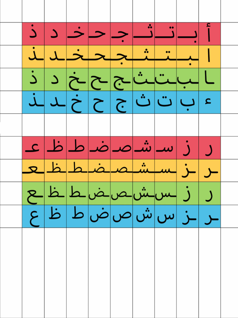 Letters Blocks | PDF