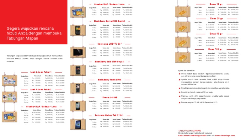 0027skema Program Tabungan Mapan 1 Feb Sd 31 Mei 2011