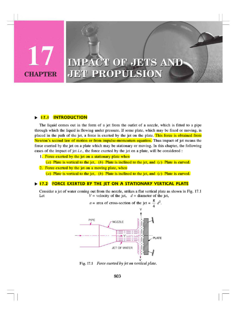 Unit.4 (HEM) Impact of Jets | PDF | Force | Momentum