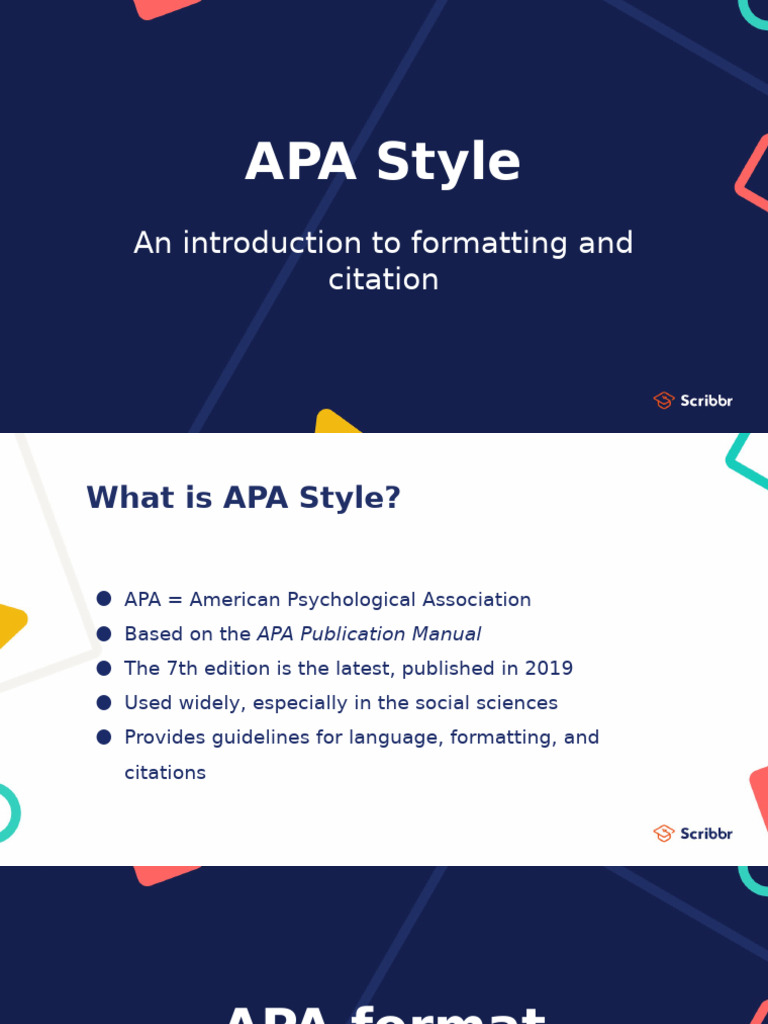 APA Style Guide: Formatting & Citations | PDF | Apa Style | Citation