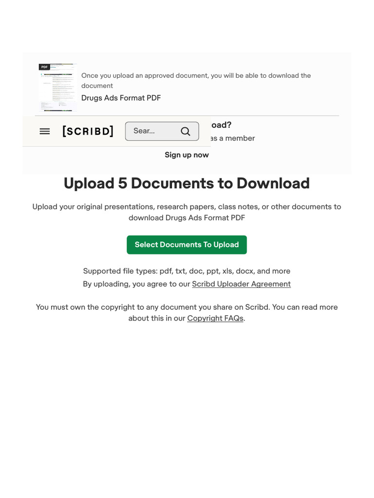 Upload A Document - Scribd | PDF | Scribd | World Wide Web